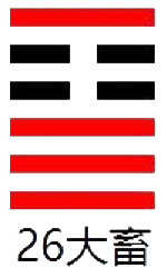 周易第26卦_大畜卦(山天大畜)_艮上乾下